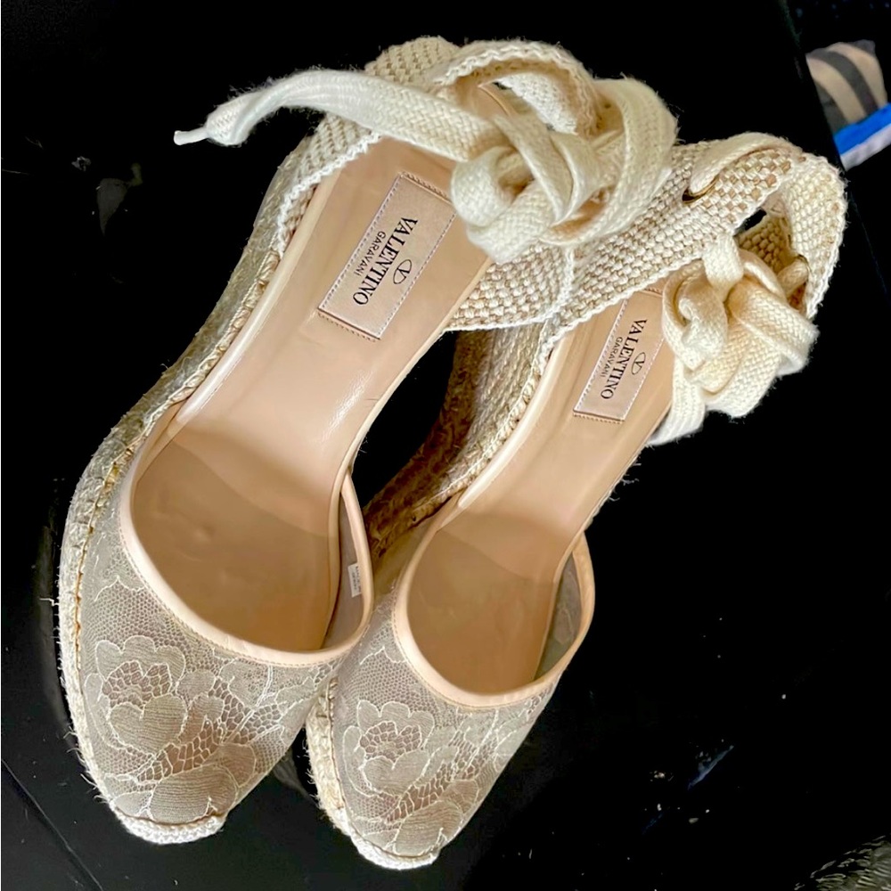 Valentino wedges